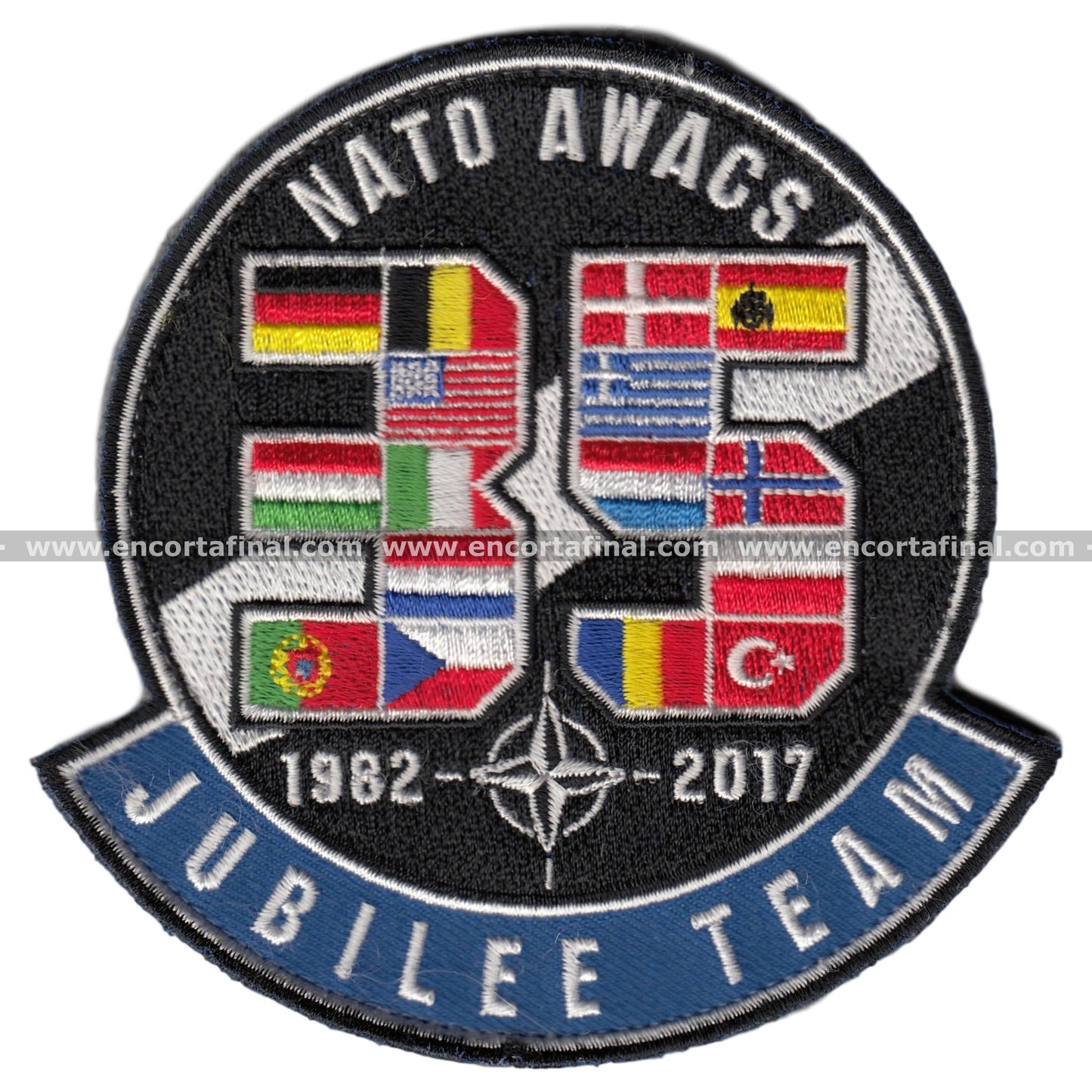 Nato Awacs Jubilee Team 35 Patch