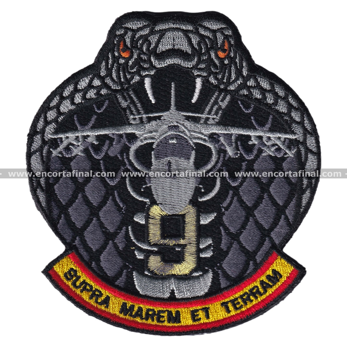 Ninth Squadron Patch - Supra Marem Et Terram