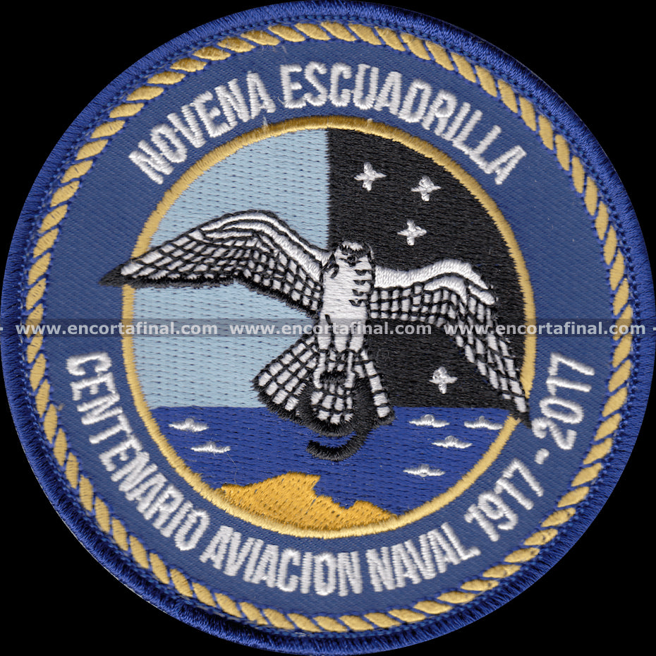 Ninth Squadron Patch - Naval Aviation Centennial 1917-2017