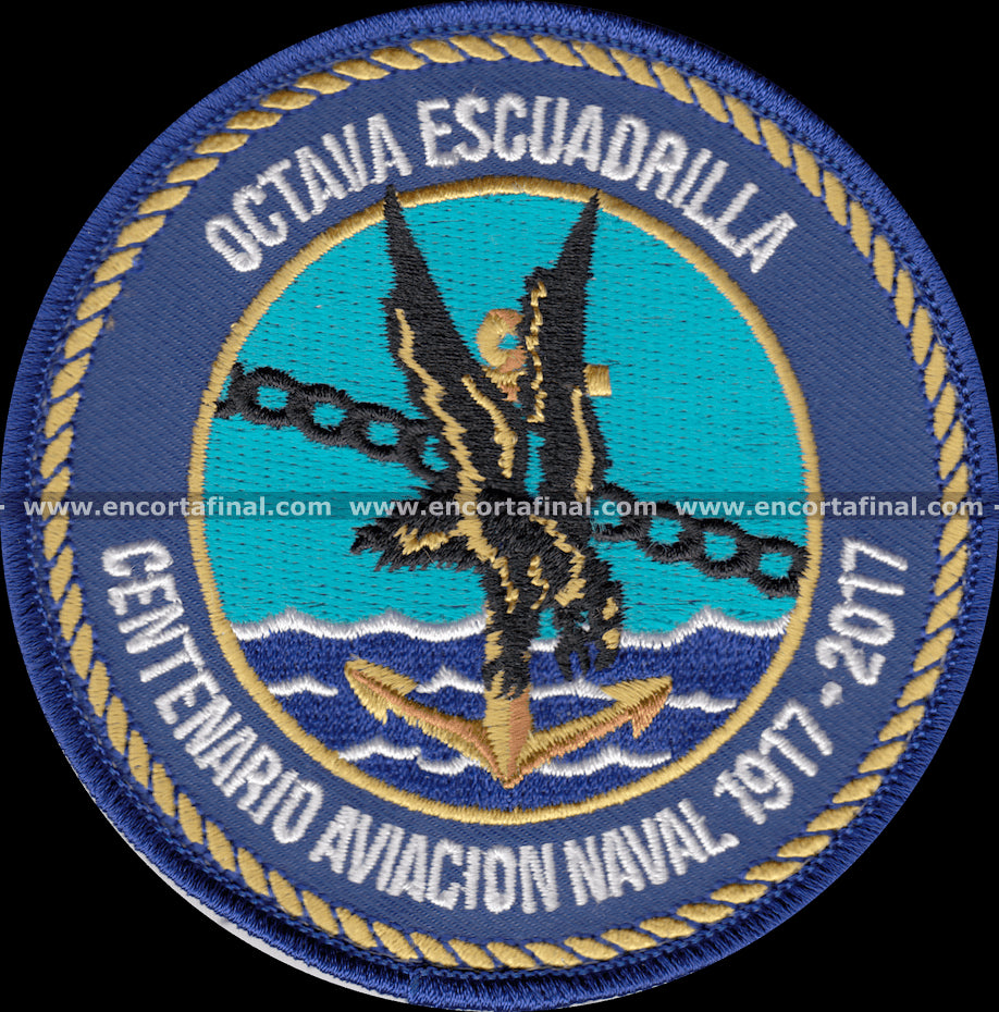 Parche Octava Escuadrilla - Centenario Aviacion Naval 1917-2017
