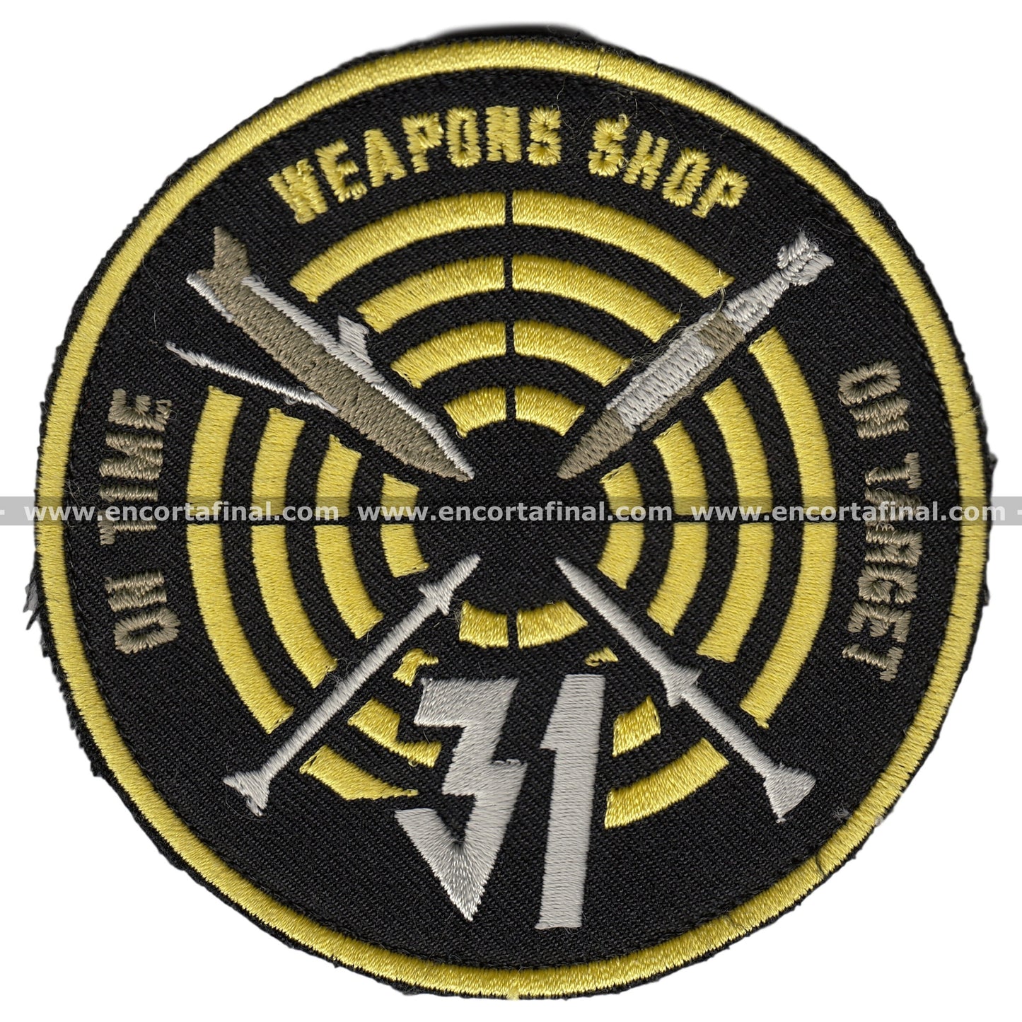 On Time Weapons Shop On Target Patch -31-