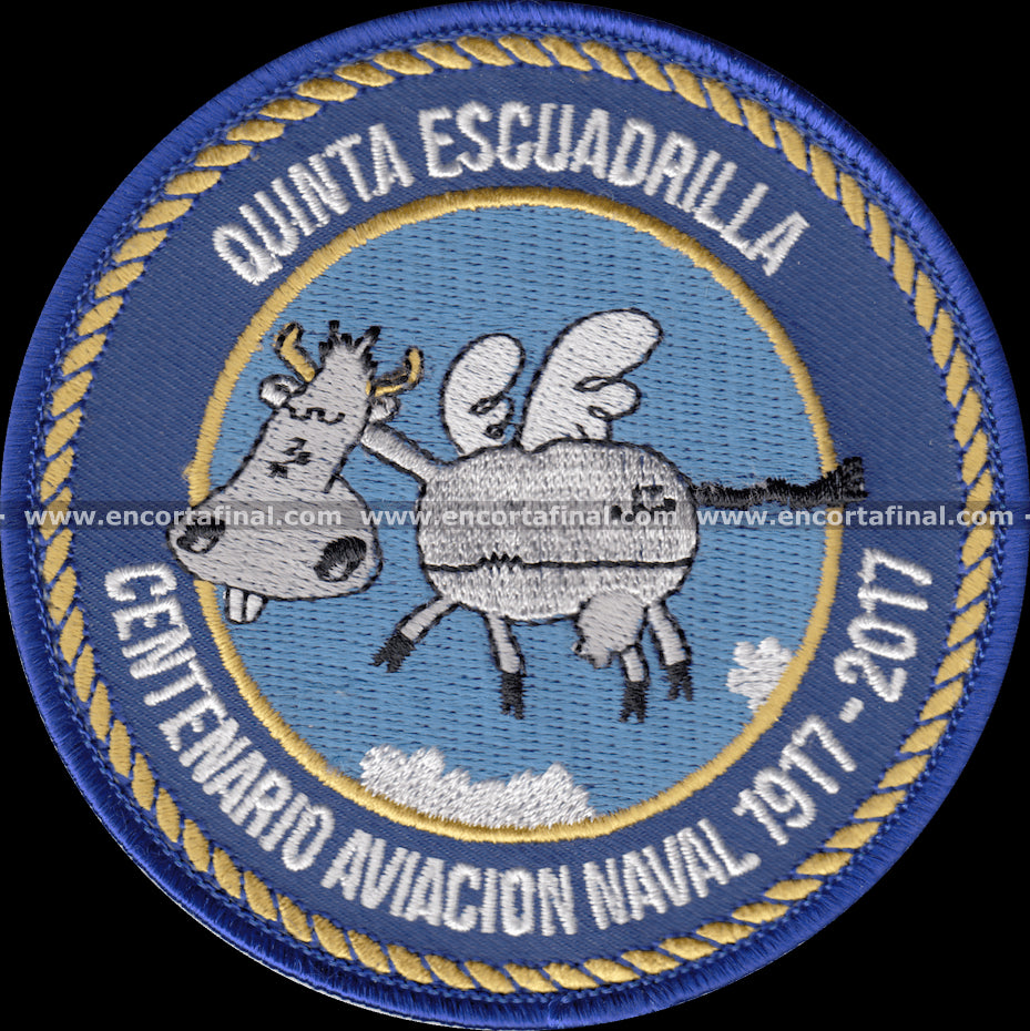 Fifth Squadron Patch - Centenary of Naval Aviation 1917-2017