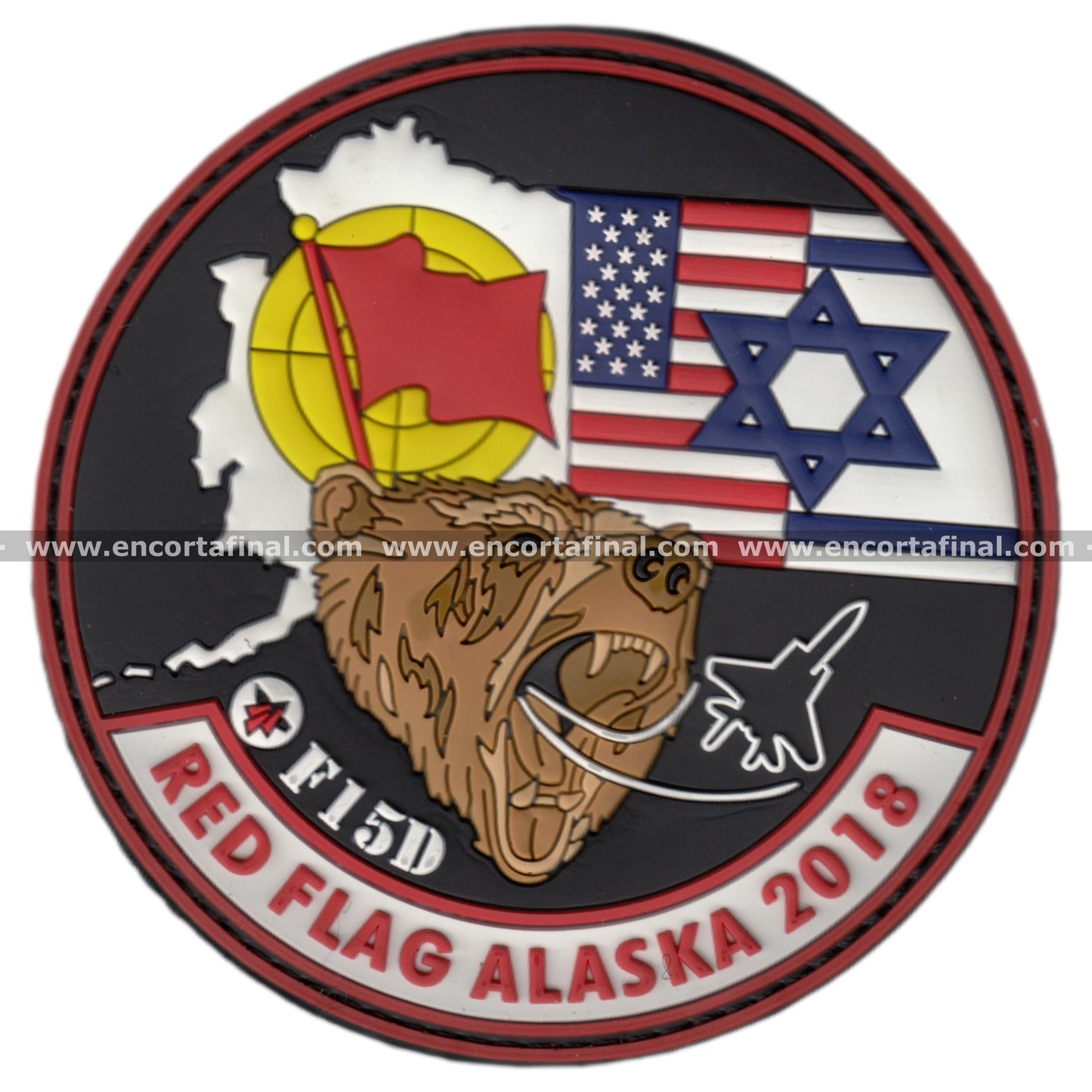 Red Flag Alaska Patch 2018 F15D