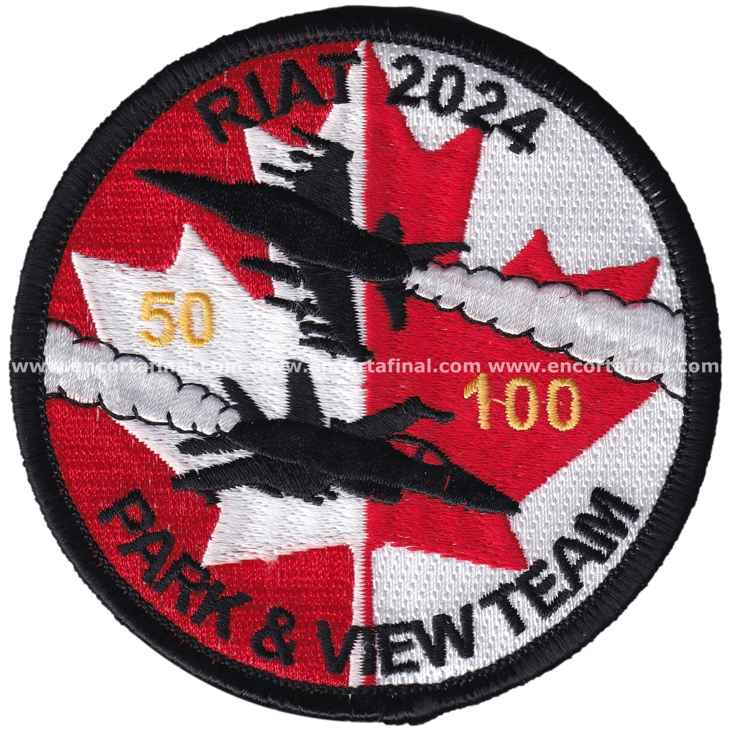 Parche Royal Canadian Air Force (RCAF) - Royal International Air Tattoo 2024 - Park & View Team
