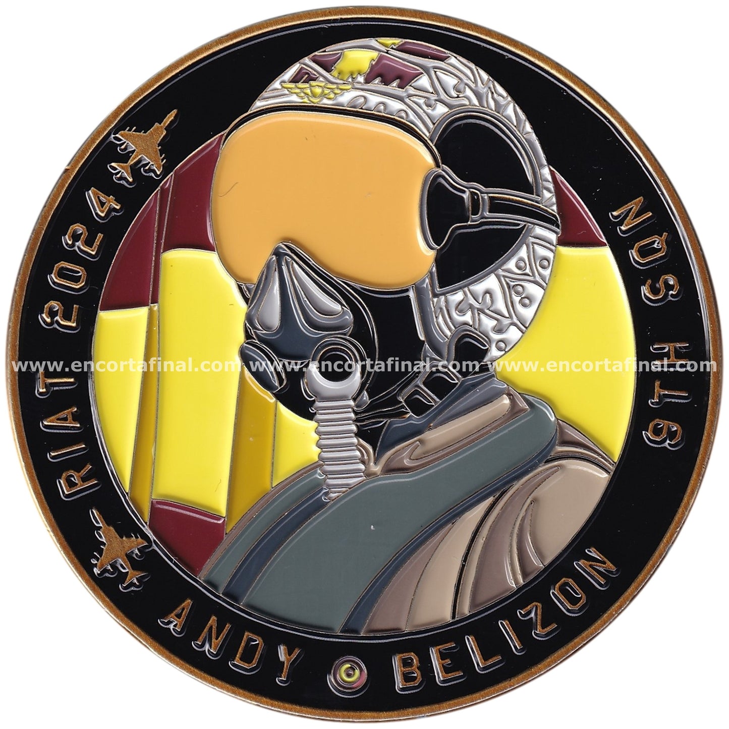 Ninth Squadron Coin - Royal International Air Tattoo (RIAT) 2024 - McDonnell Douglas AV-8B Harrier II