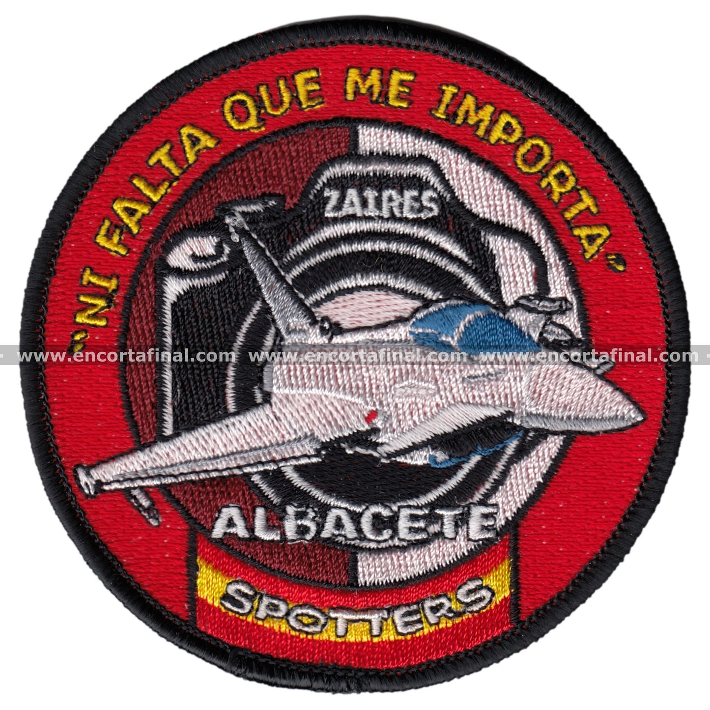 Parche Spotters Albacete "Ni Falta Que Me Importa"