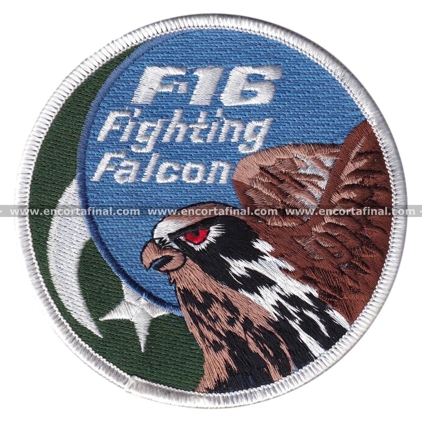 Swirl Lockheed Martin F-16 Fighting Falcon Patch - Pakistan