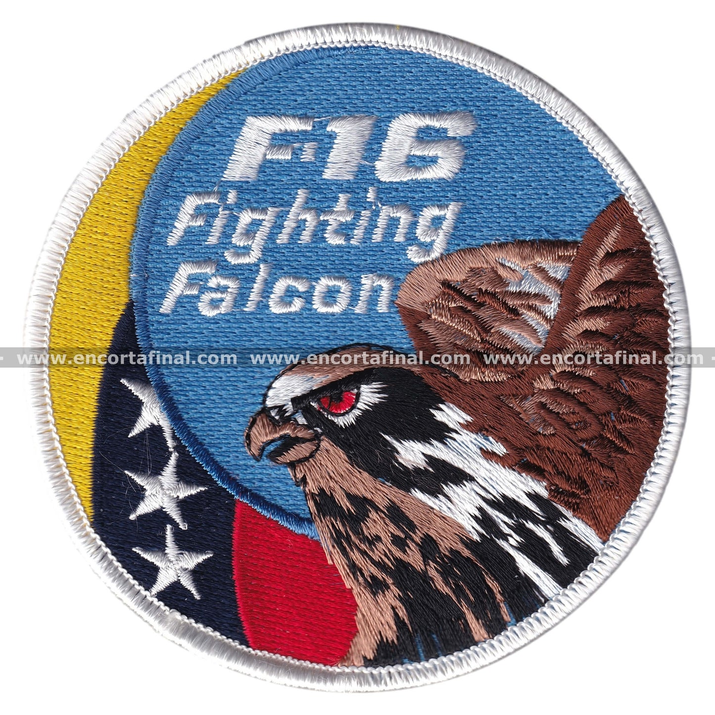 Parche Swirl Lockheed Martin F-16 Fighting Falcon - Venezuela