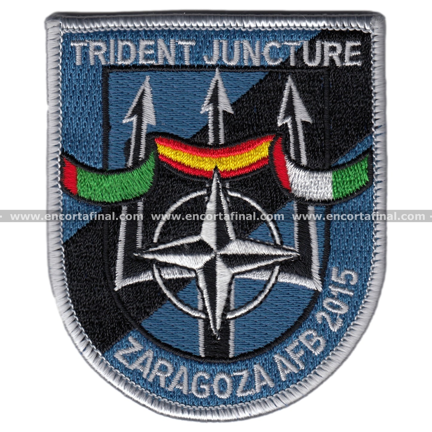 Trident Juncture Patch -Zaragoza Afb 2015-