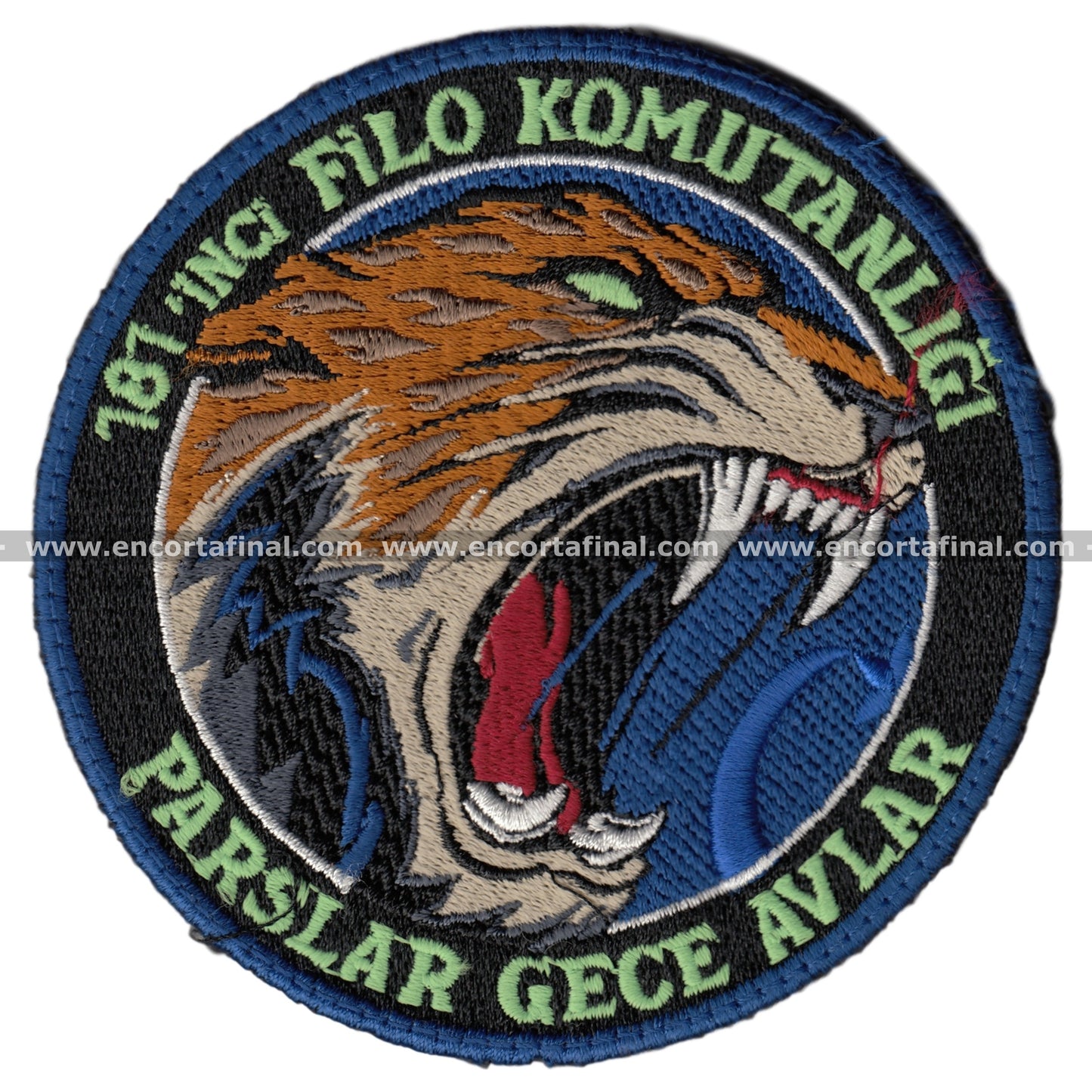 Turkish Armed Forces Patch -181 Filo Komutankigt