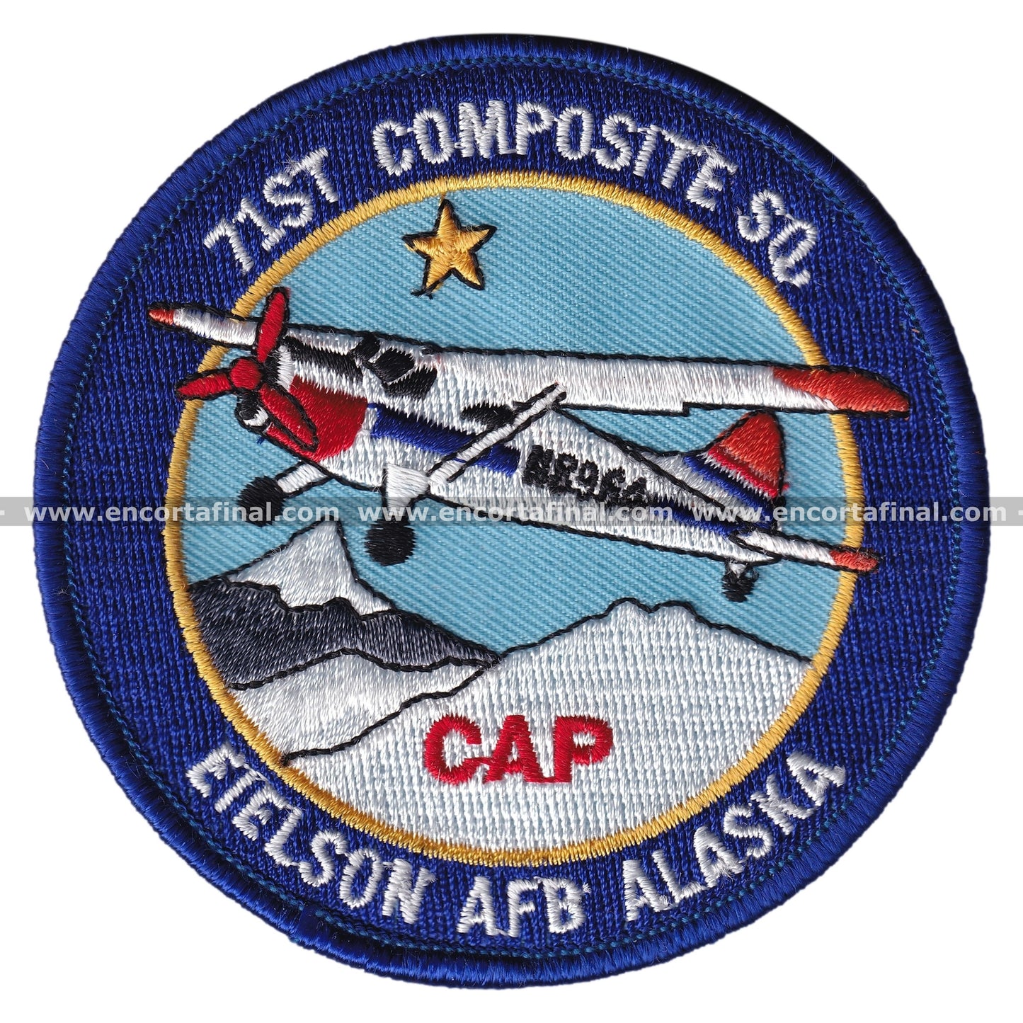 United States Armed Forces Patch - 71st Composite SQ - Eielson AFB Alaska