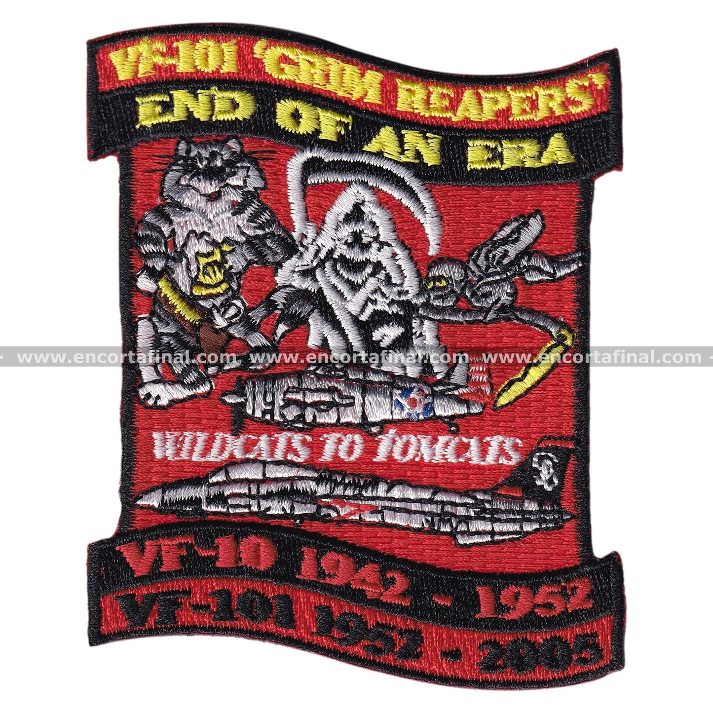 United States Armed Forces Patch - VF-101 'Grim Reapers' - End of an Era