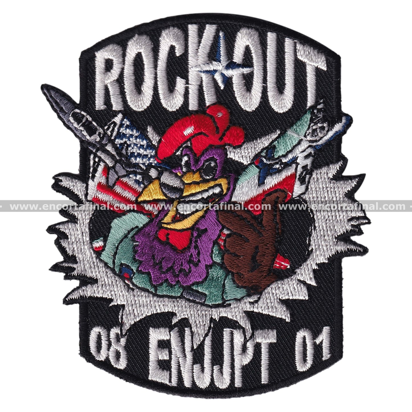 United States Armed Forces Patch - Rock Out - 08 ENJJPT 01