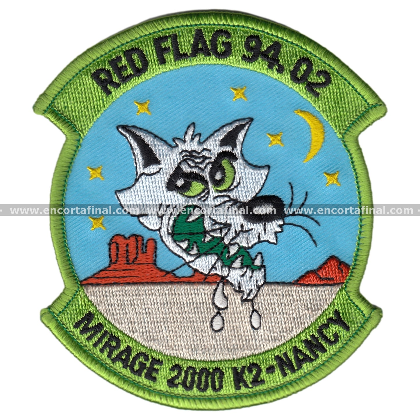 Red Flag Patch 94.02 -Mirage 2000 K2-Nancy