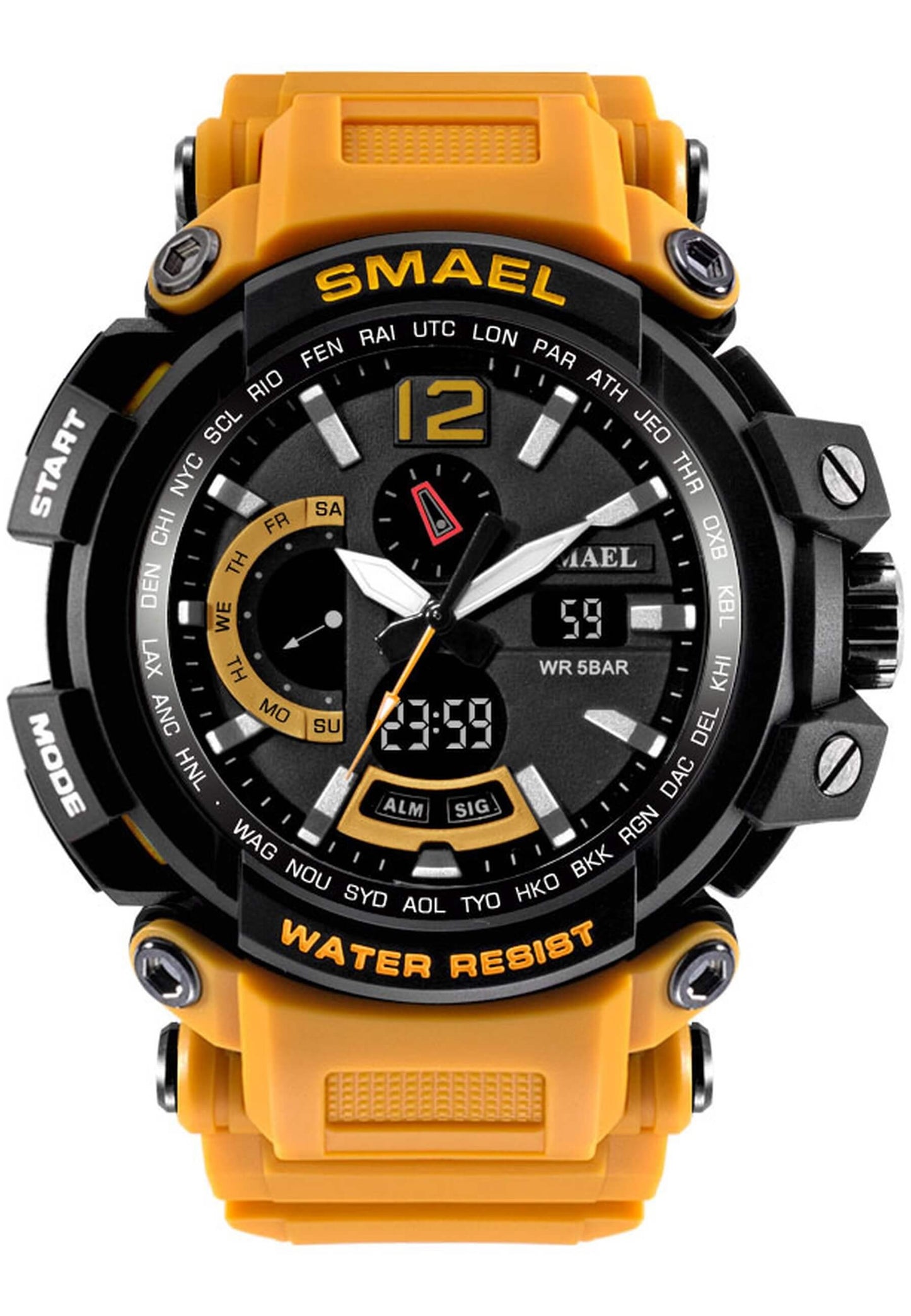 Smael 1702 "Orange" watch