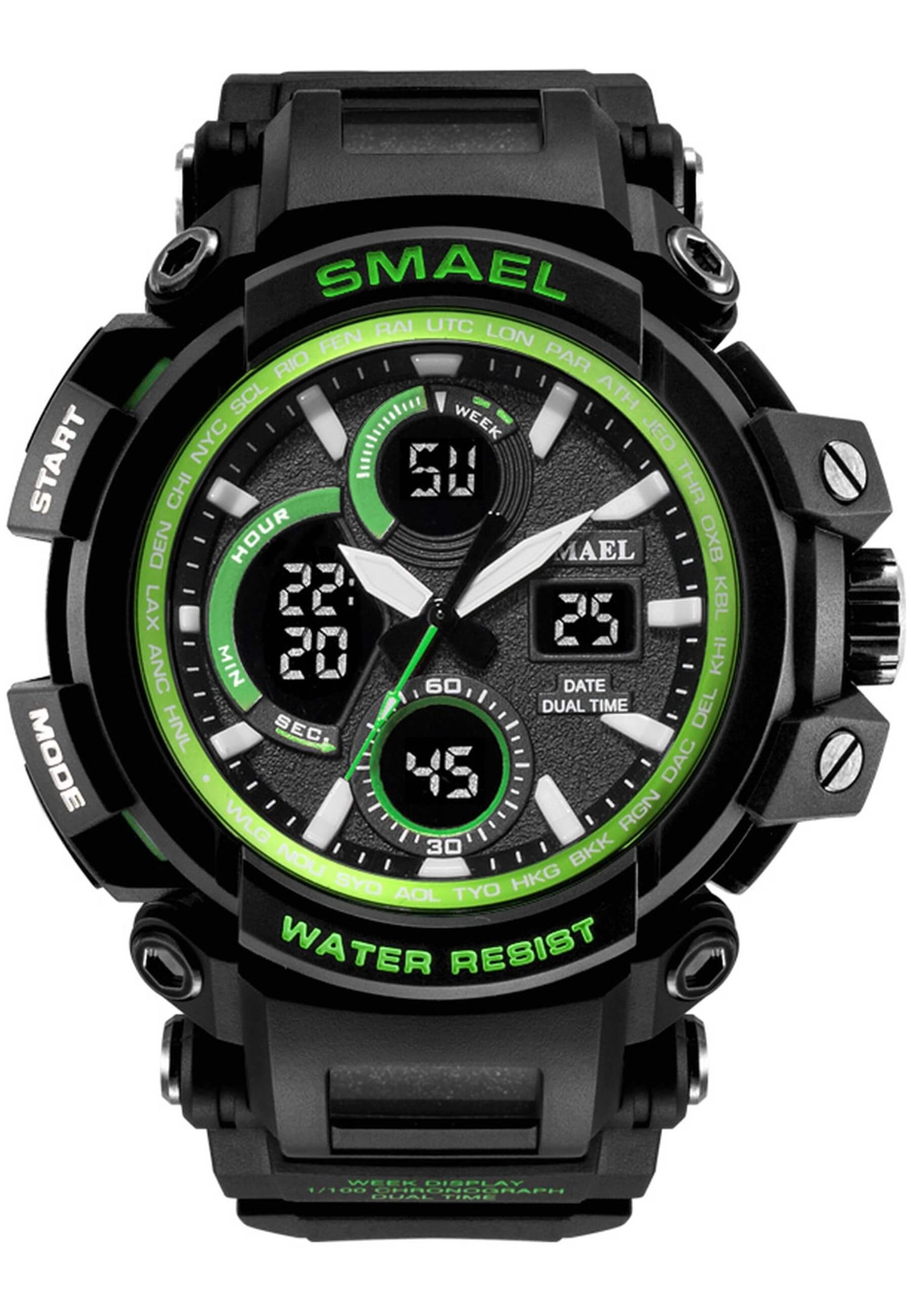 Smael 1708 "Green" watch