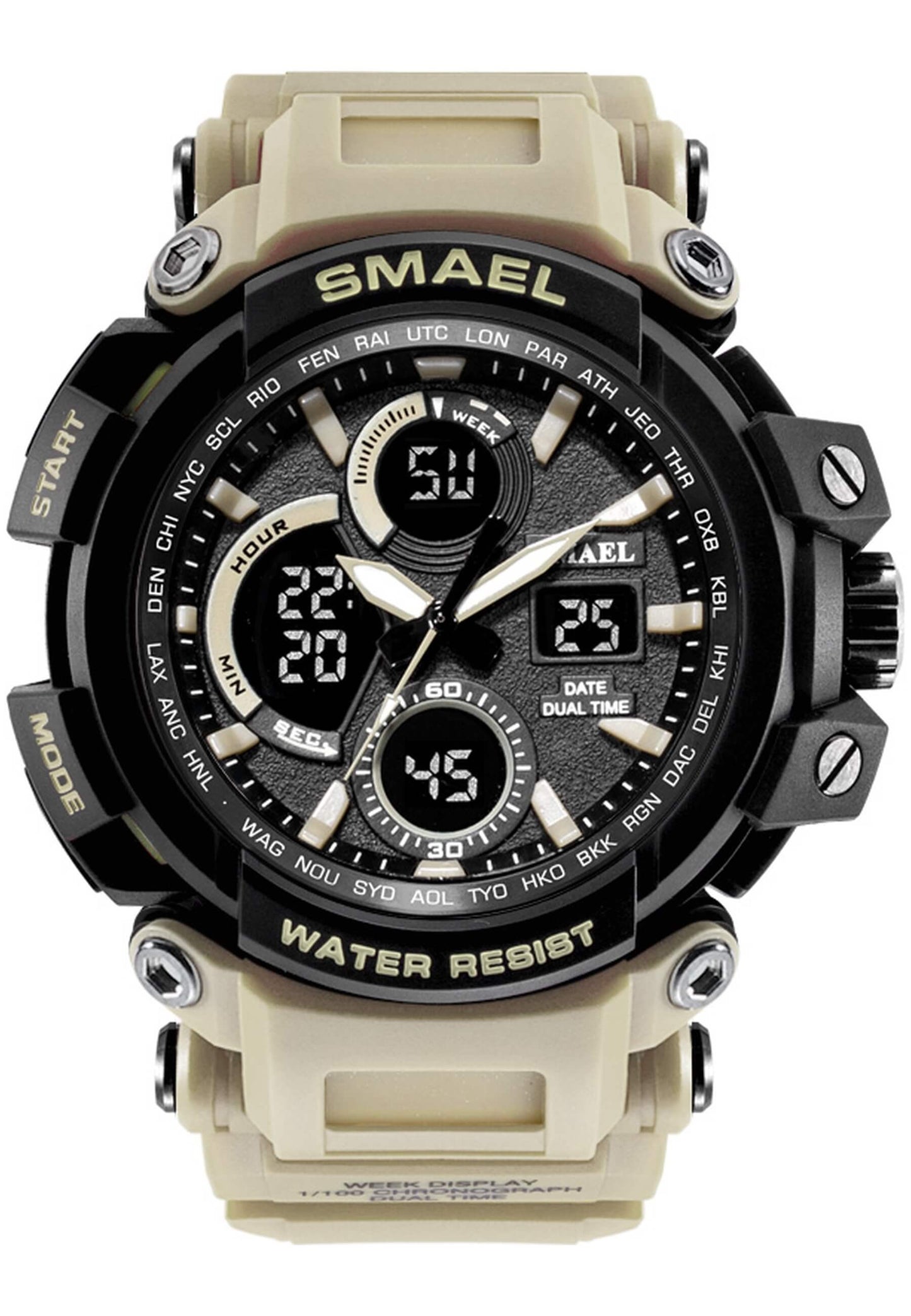 Smael 1708 "Khaki" watch