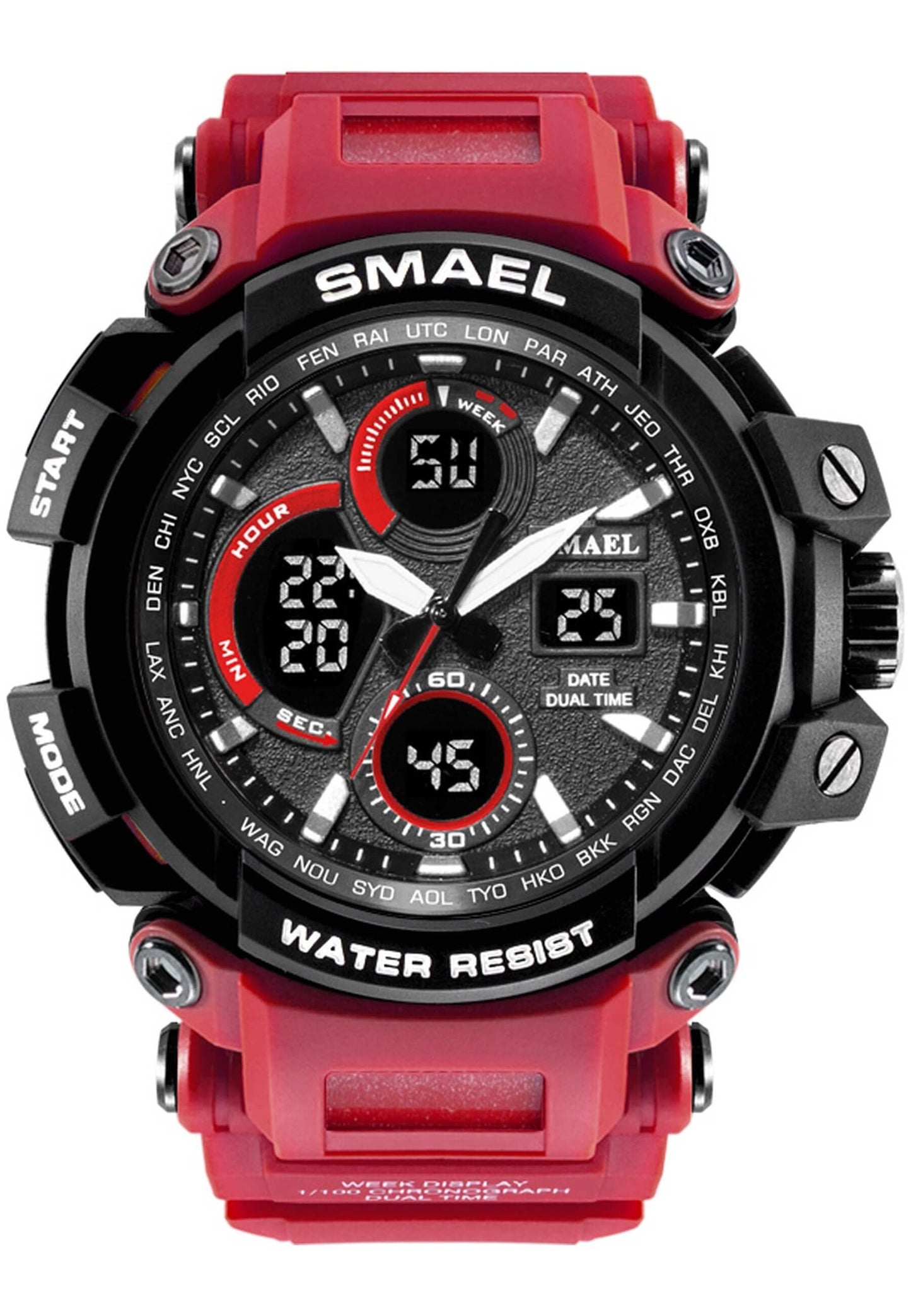 Smael 1708 "Red" watch
