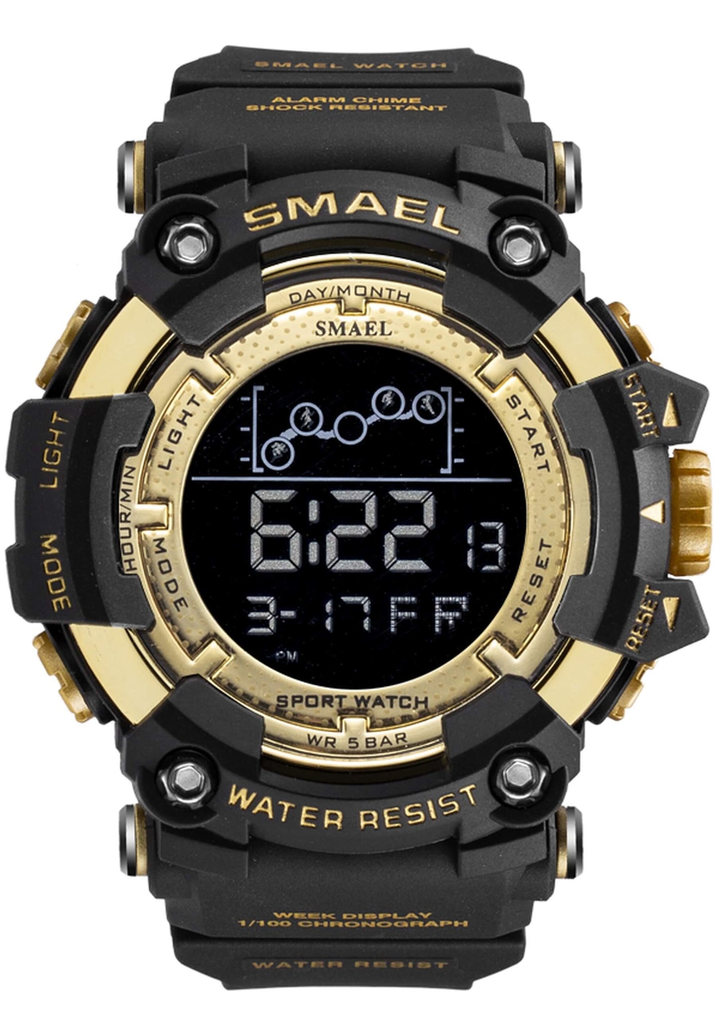 Smael 1802 "Gold" watch