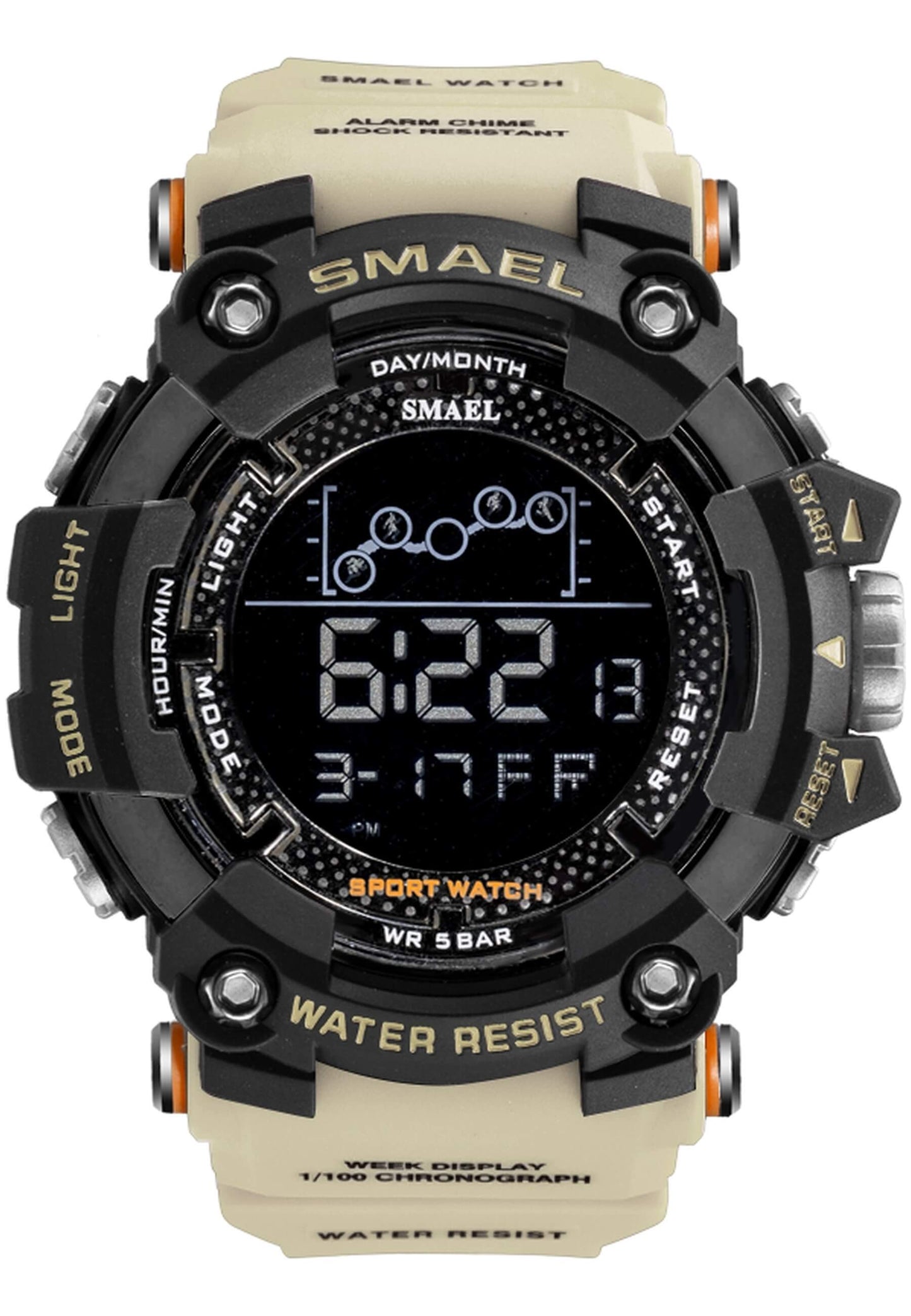 Smael 1802 "Khaki" watch
