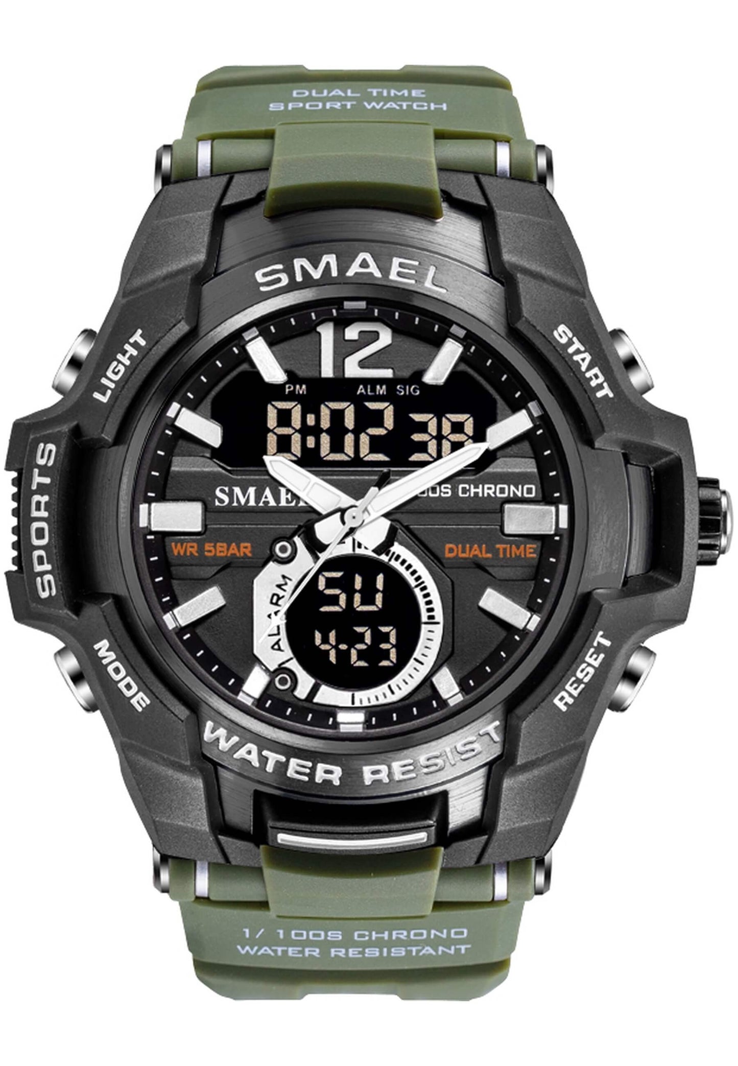 Reloj Smael 1805 "Army Green"