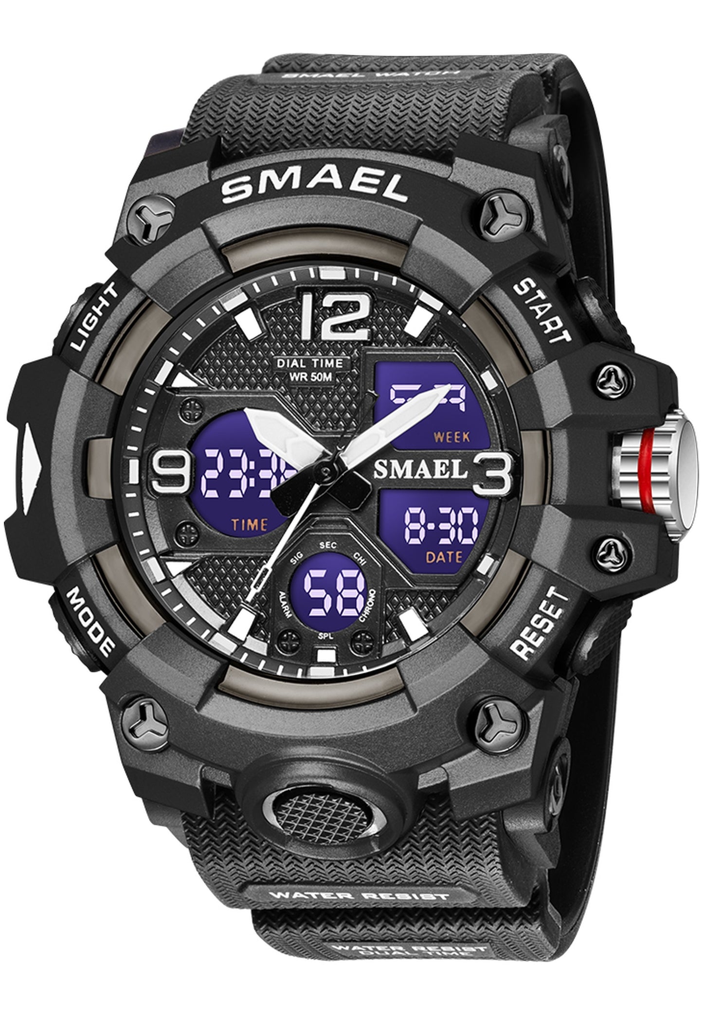 Reloj Smael 8008 "Black"