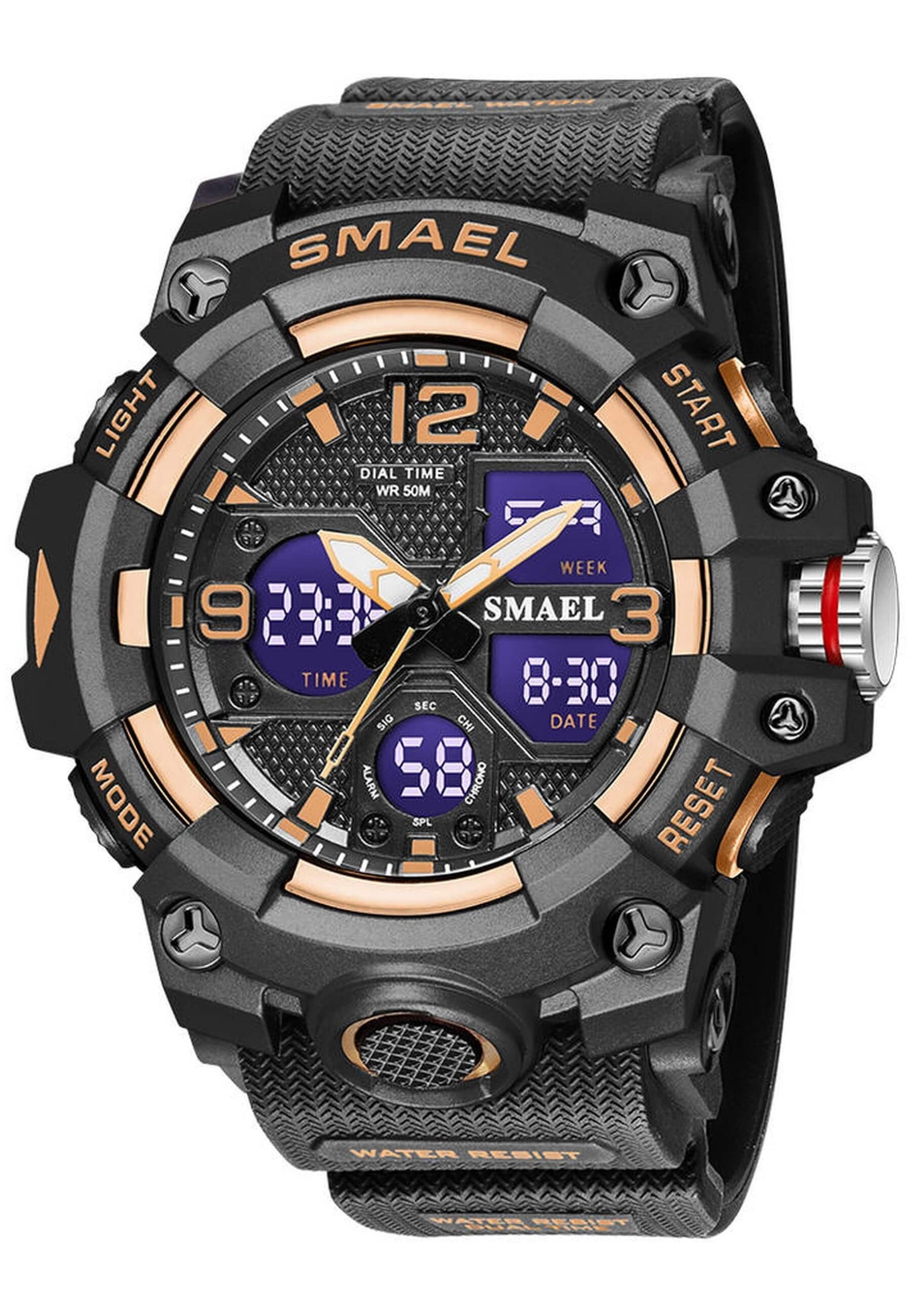 Reloj Smael 8008 "Rose Gold"