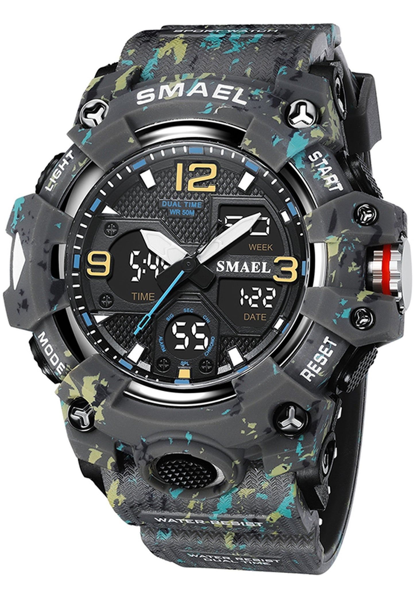 Smael 8008Mc "Gray" watch