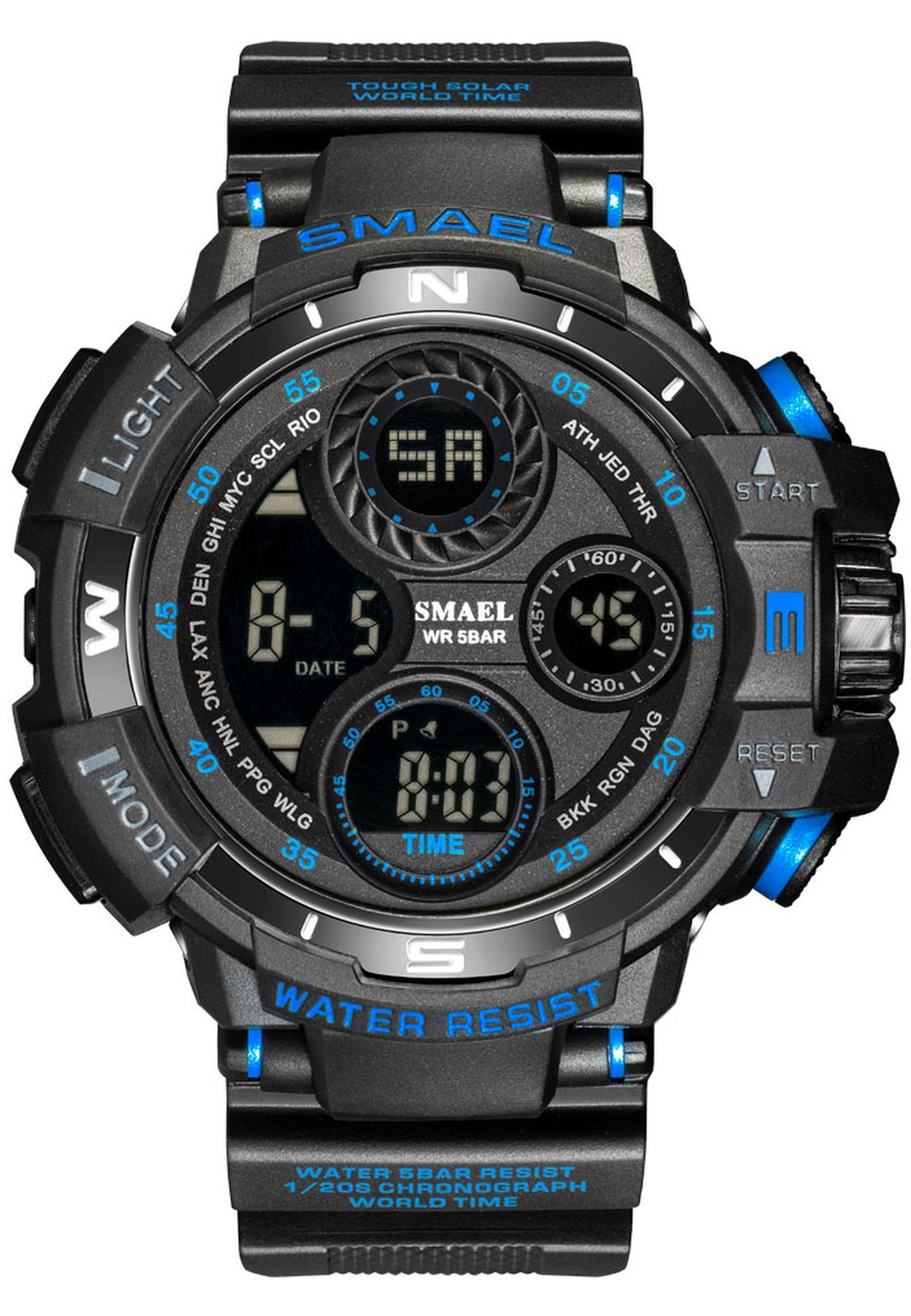 Smael 8022 "Blue" watch
