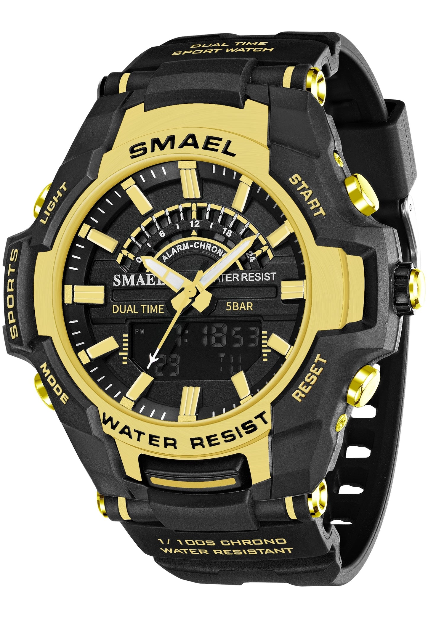 Smael 8028 "Black Gold" watch