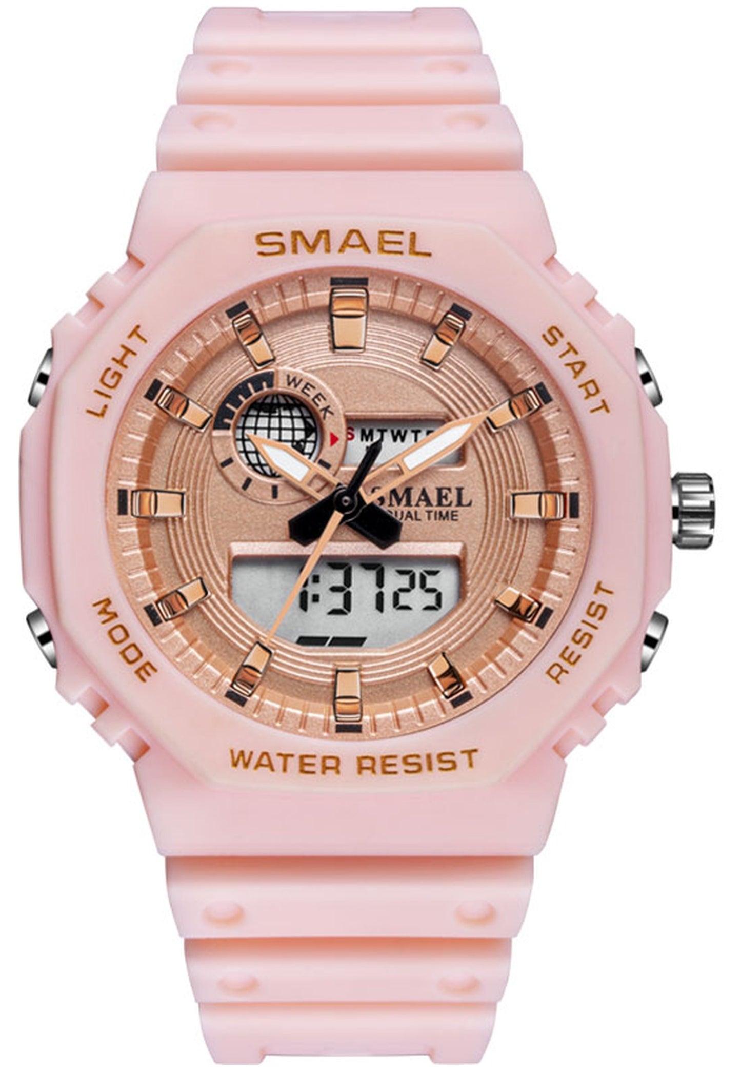 Reloj Smael 8037 "Pink Gold"