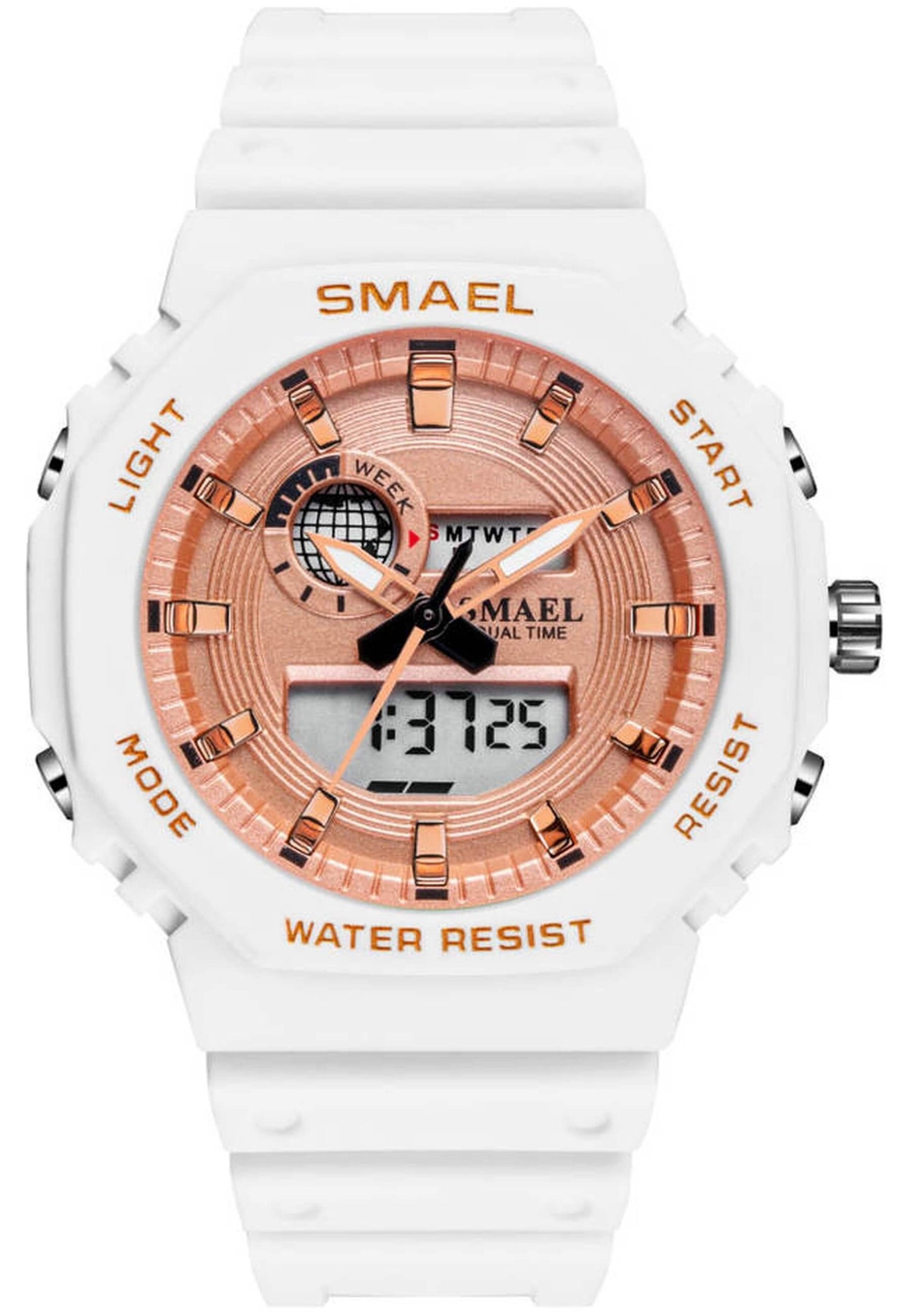 Reloj Smael 8037 "White Gold"
