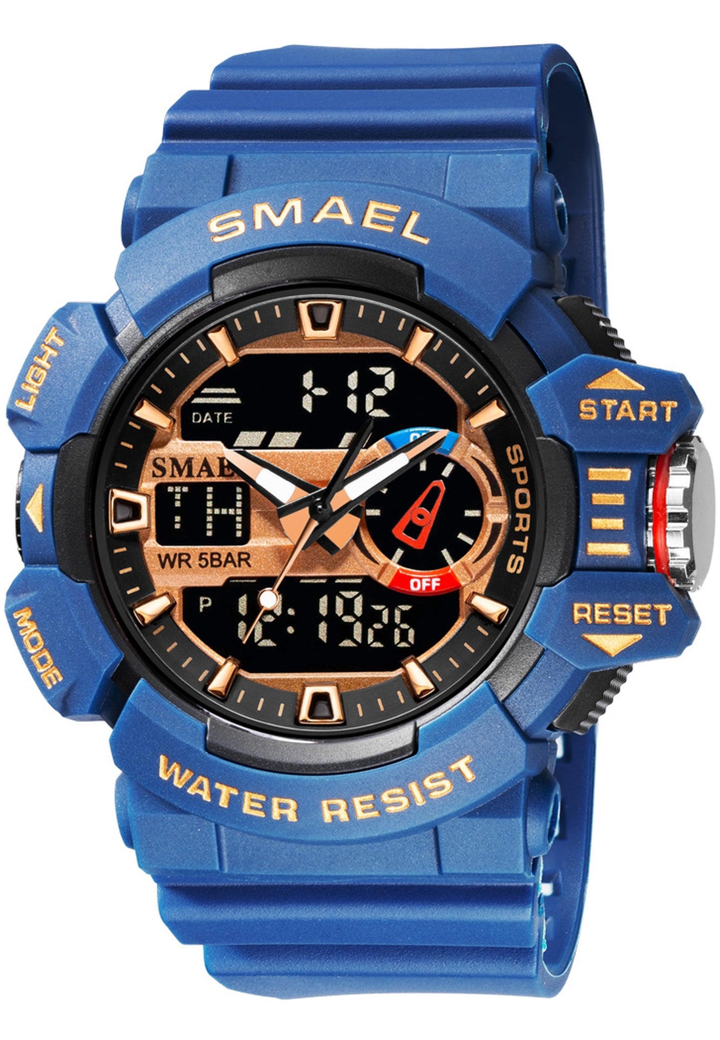 Smael 8043 "Blue" watch