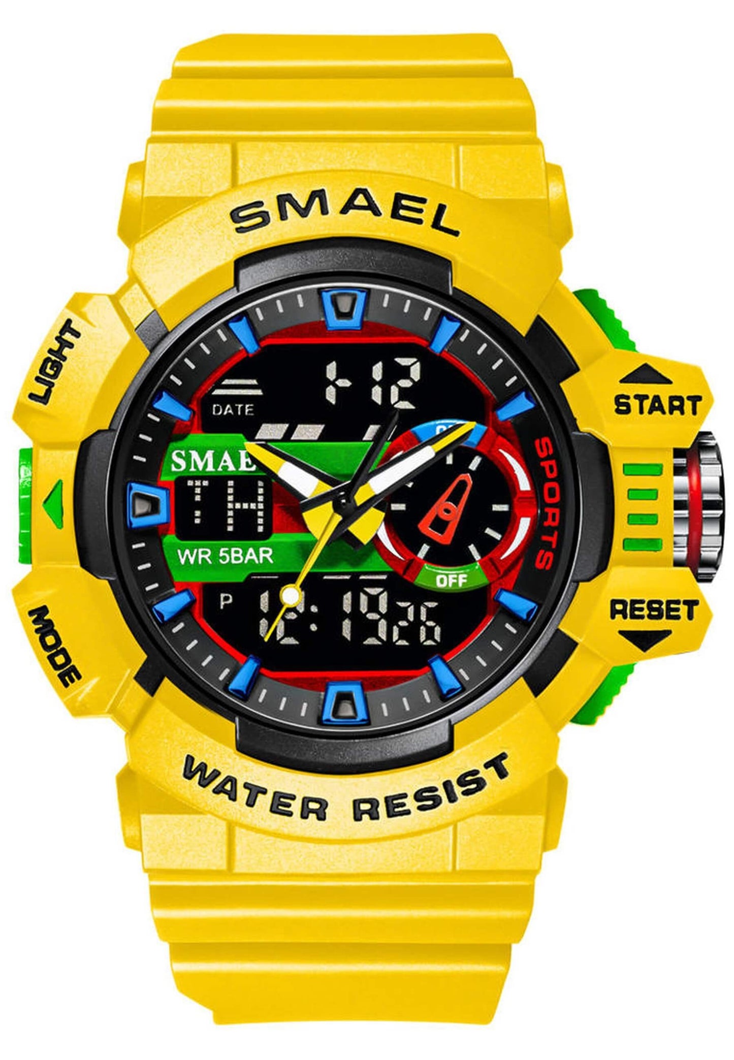 Smael 8043 "Yellow" watch