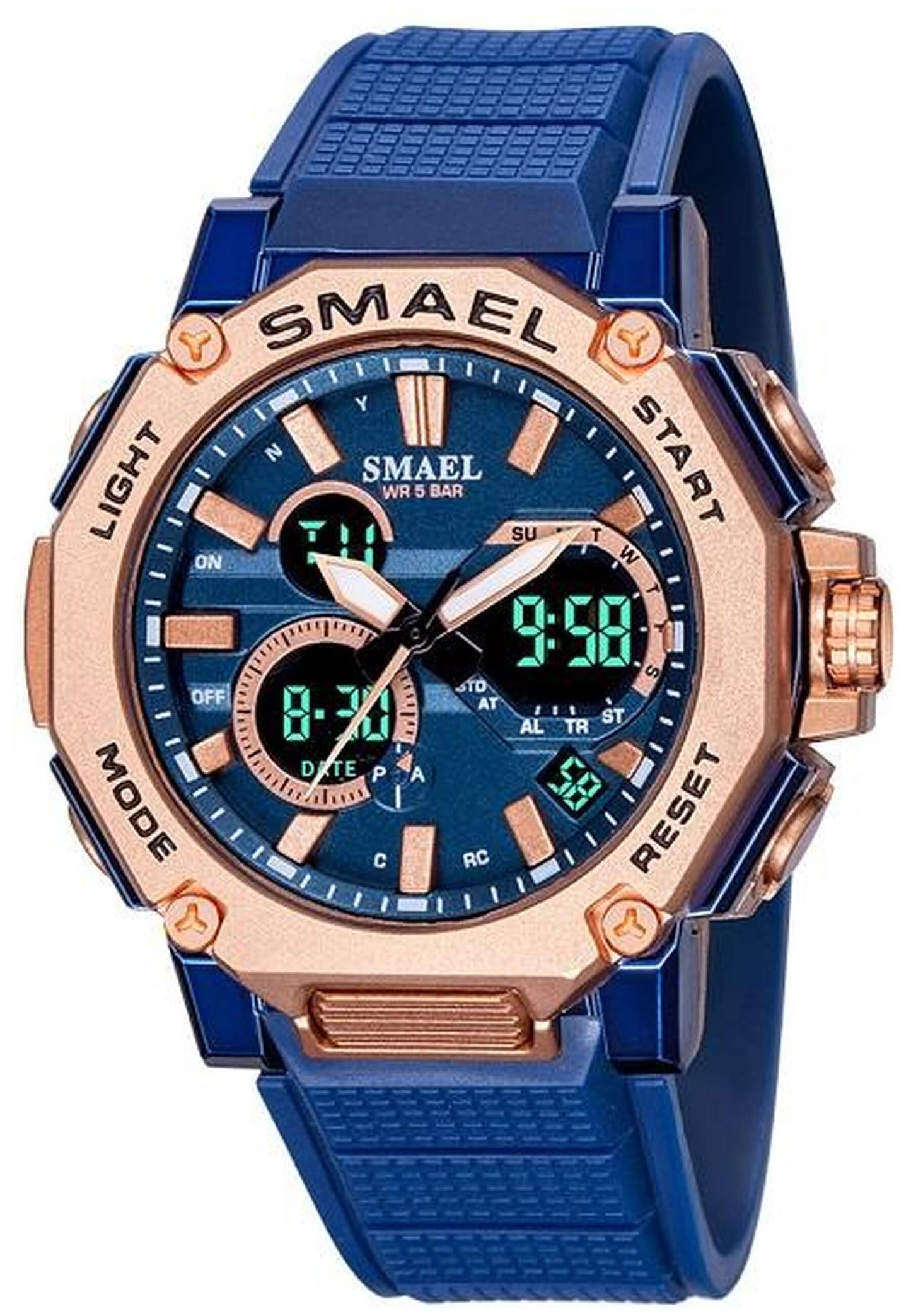 Smael 8047 "Rose Gold" watch