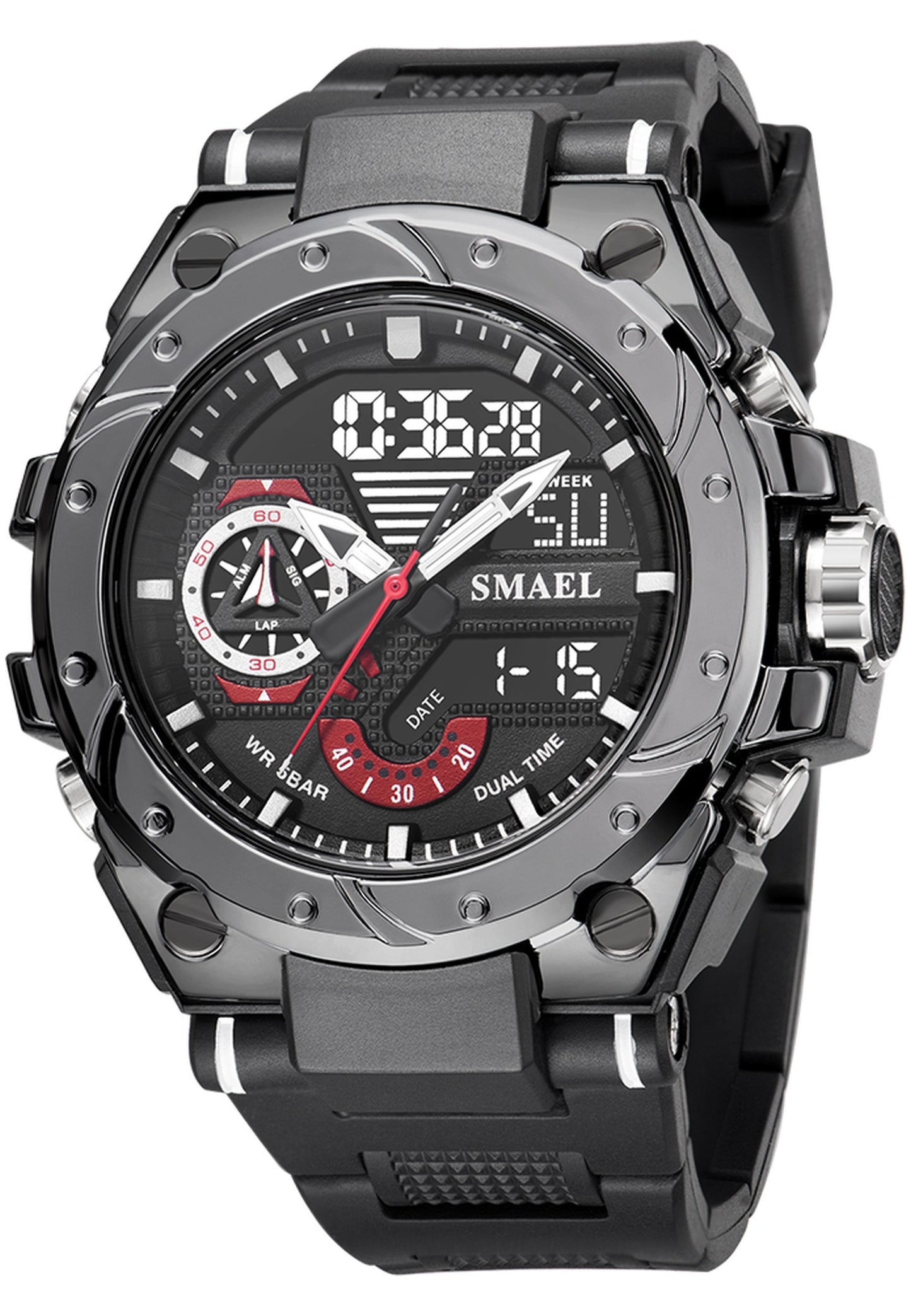 Smael 8060 "Black" watch