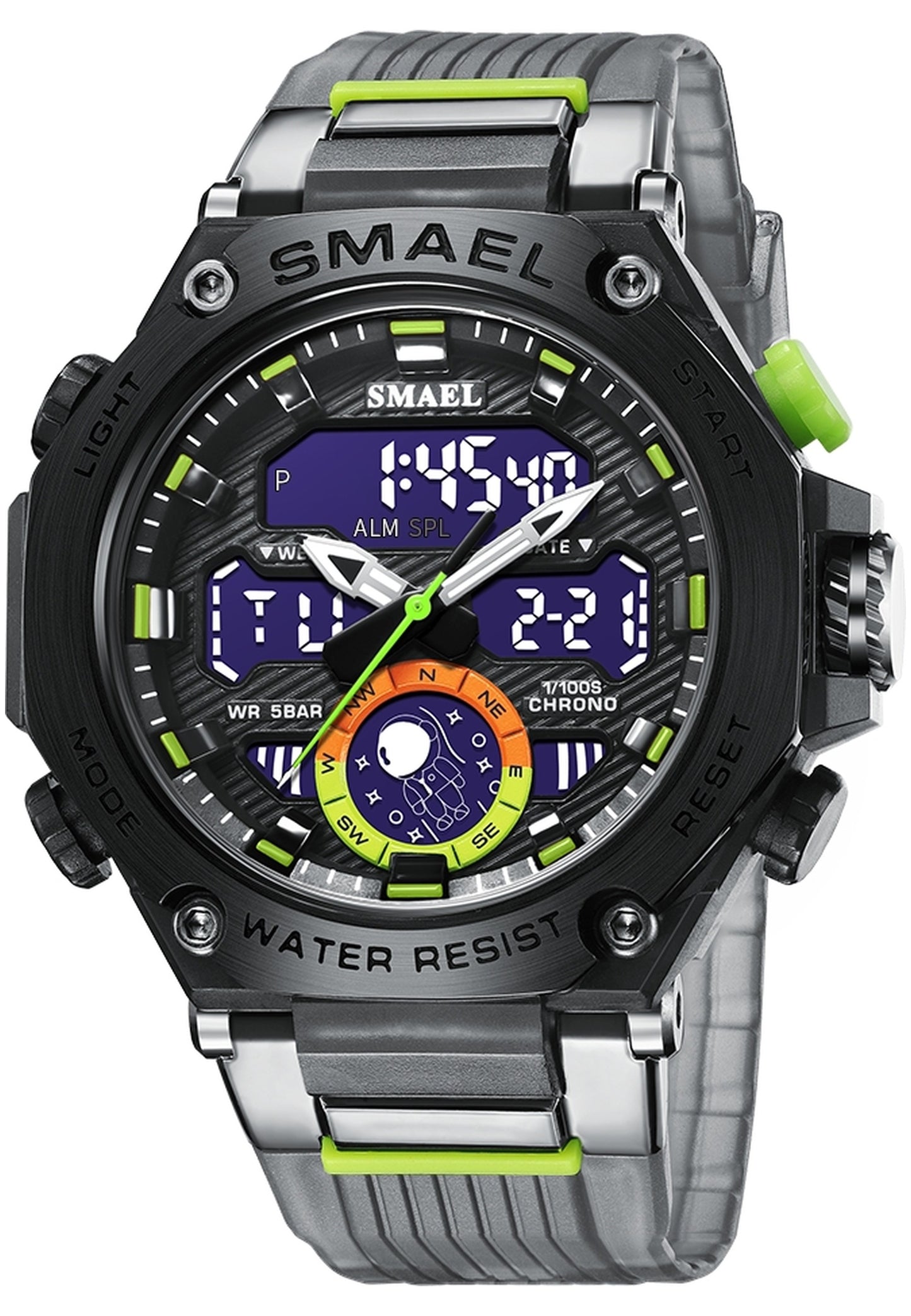 Smael 8069 "Green" watch