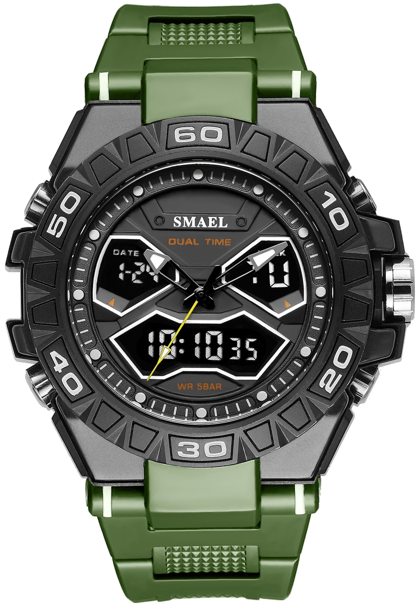 Smael 8070 "Army Green" watch