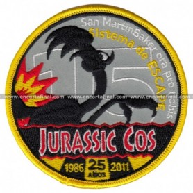 Parche Ala-15 Sistema De Escape -Jurassic Cos- 25 Años
