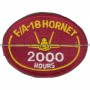 Parche F/A-18 Hornet 2000 Horas