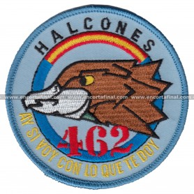 Parche Halcones 462 Escuadron
