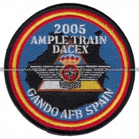 Parche Base Aerea De Gando -2005 Ample Train Dacex-