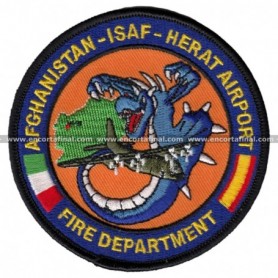 Parche Afghanistan-Isaf-Herat Airport- Fire Department