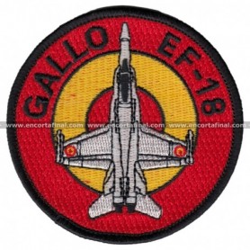 Parche Gallo Ef-18