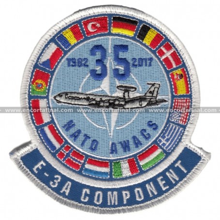 Parche Nato Awacs -E3A Component- 35 Years