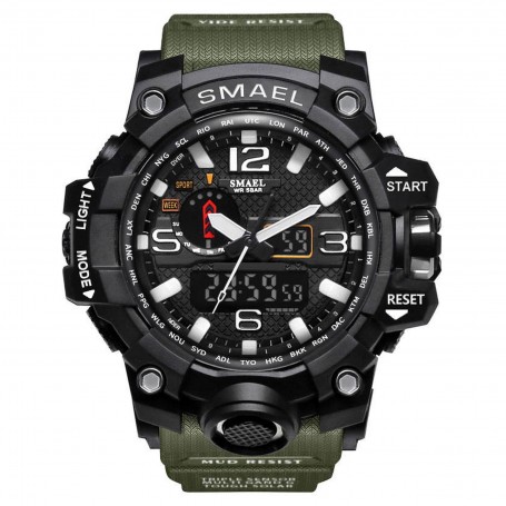 Reloj Smael 1545 Army Green
