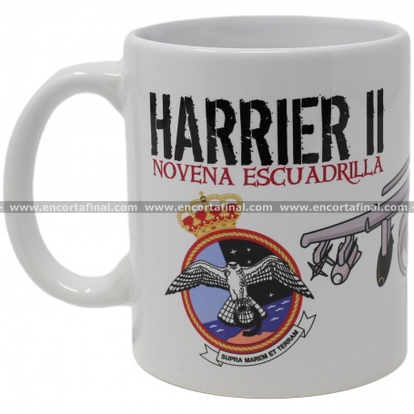 Taza Novena Escuadrilla - Harrier II - Armada Española