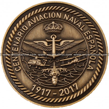 Moneda Centenario Aviacion Naval - Flotilla de Aeronaves