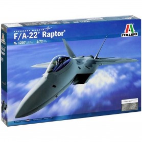 Maqueta de avion militar Italeri F-22 Raptor - 1:72