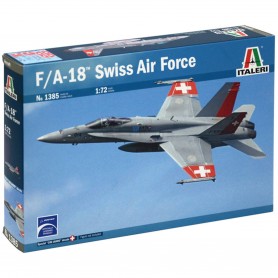 Maqueta de avion militar Italeri F/A-18 Swiss Air Force